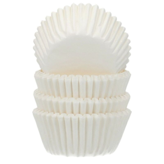 Cukrářské mini košíčky bílé 100 ks FunCakes